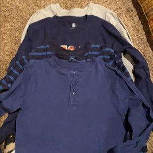 Gap long sleeve shirts